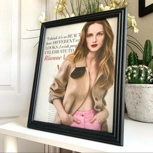 Rianne Van Rompaey Handmade 8x10 Celebrity Collage